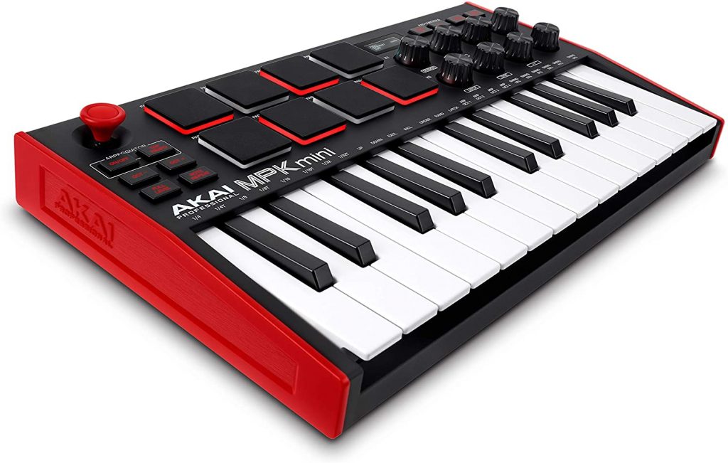 controlador y pad midi 24 teclas